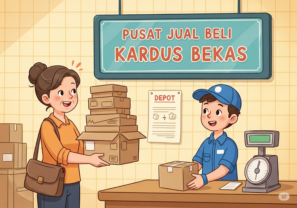Pusat Jual Beli Kardus Bekas di Bandung? Ya di KardusBekas.com!